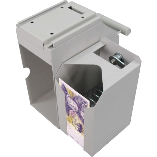 Deposit box for bills, 4 keys, fittings for suspension