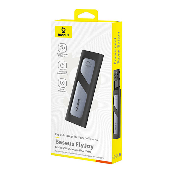 SSD-kotelo Baseus FlyJoy (harmaa)