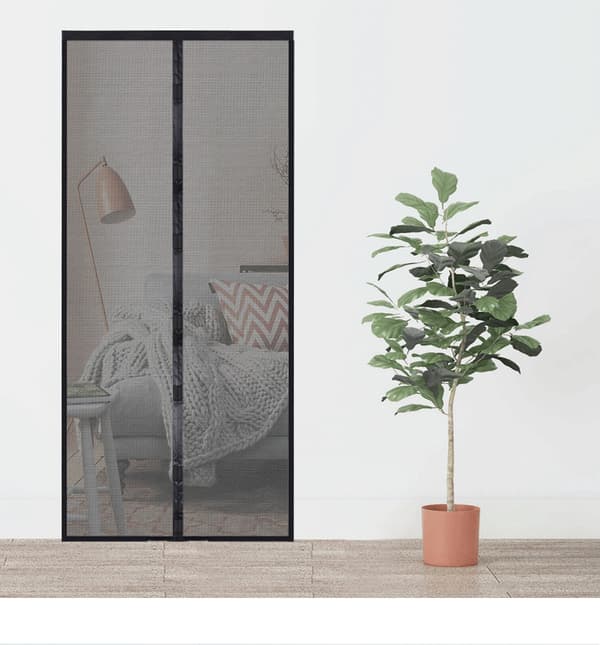 Myggnät för Dörr Black M Black M