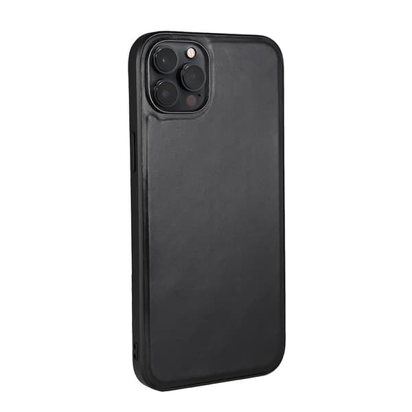 Mobilskal Läder MagSeries Svart - iPhone 14 Plus