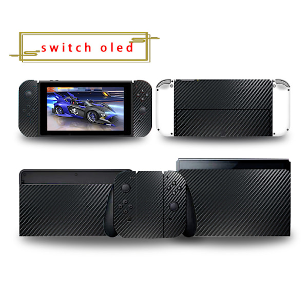 Nintendo Switch OLED-skin Sort