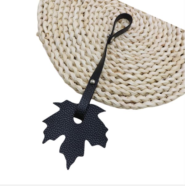 Stilfuld PU Læder Taske Charm Tilbehør Black Black