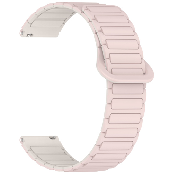 Silikonarmband 22 mm för Huawei Watch GT5/GT4/GT3, Samsung Galaxy Watch - Rosa