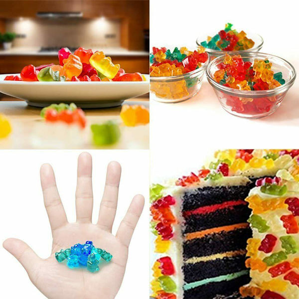 Karamellimuotoinen Gummy Bears Silikonioranssi