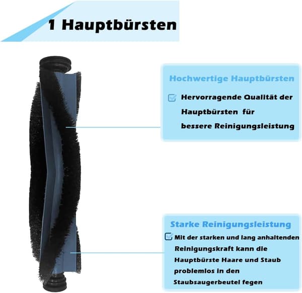 Ersättningsdelar för Eufy X10/X9 Pro Omni Robotdammsugare