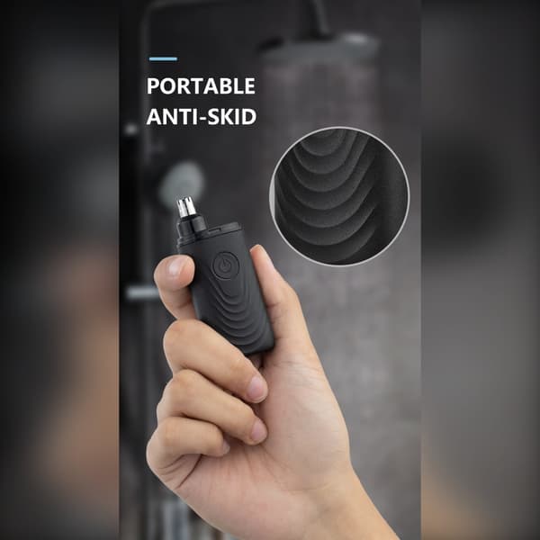 Mini Vattentät Elektrisk Näshårstrimmer - Smärtfri & Portabel