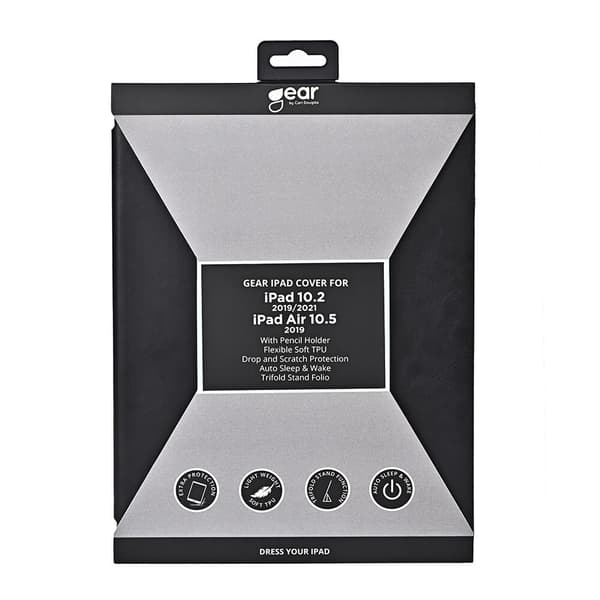 Tablet Cover Black  iPad 10,2"/ 10,5" 19/20/21