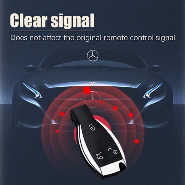 INF Avaimen suojus 3 napilla Mercedes-Benz auton avaimelle