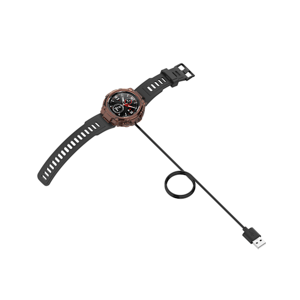 Smart Watch-oplader til Amazfit T-Rex-serien - Sort