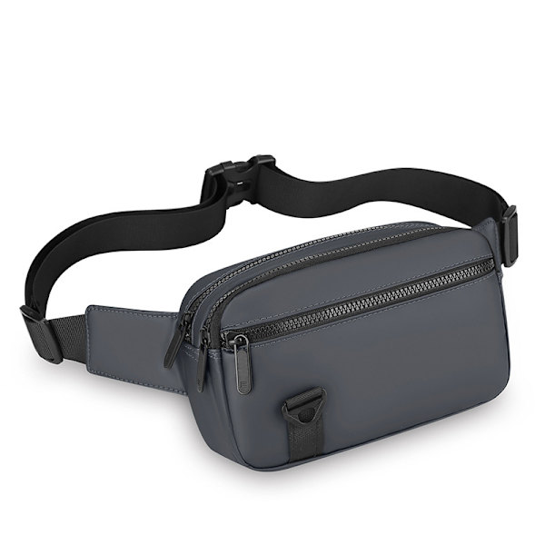 Tyylikäs ja käytännöllinen Crossbody laukku Harmaa