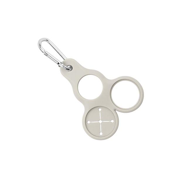 Silicone Vattenflaskhållare Clip - 4-pack Grå