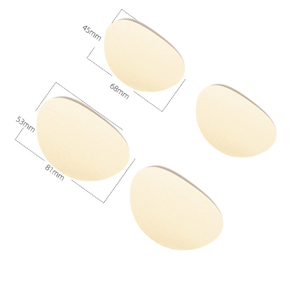 Självhäftande Reparationslappar för Skor, 8-pack Beige