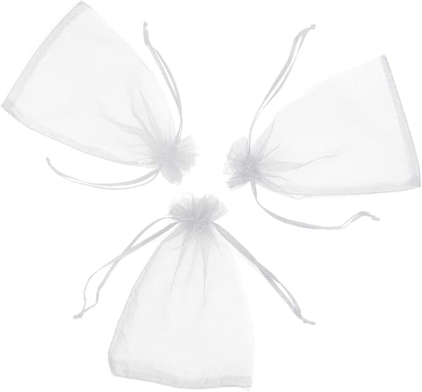 Organzapåsar 7x9 cm 50-pack White White