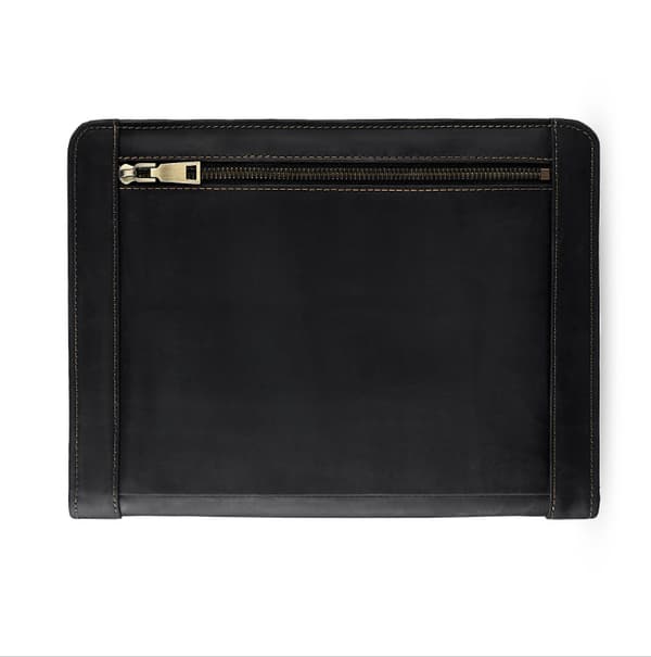 Premium læder tablet taske til iPad 9.7 tommer Black Black
