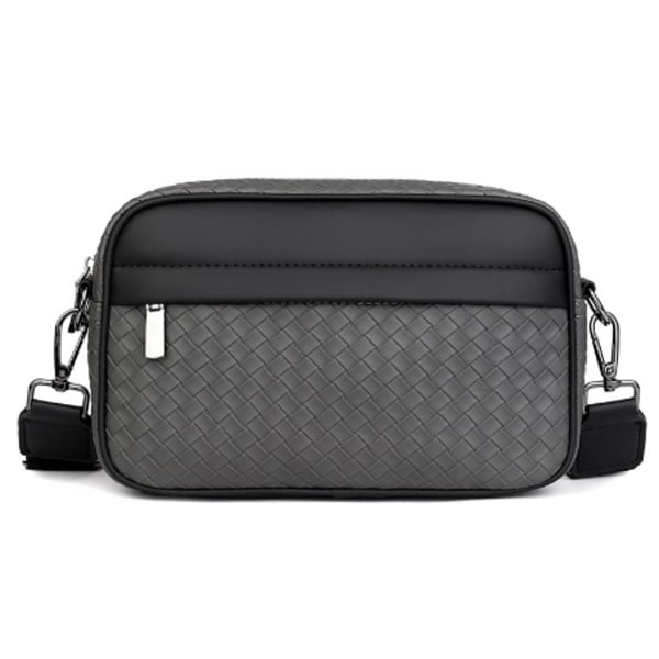 Ny Crossbody-axelväska för män utomhus Grå