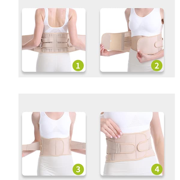 Ihonvärinen urheilutukivyö kompressiolla Beige M Beige M