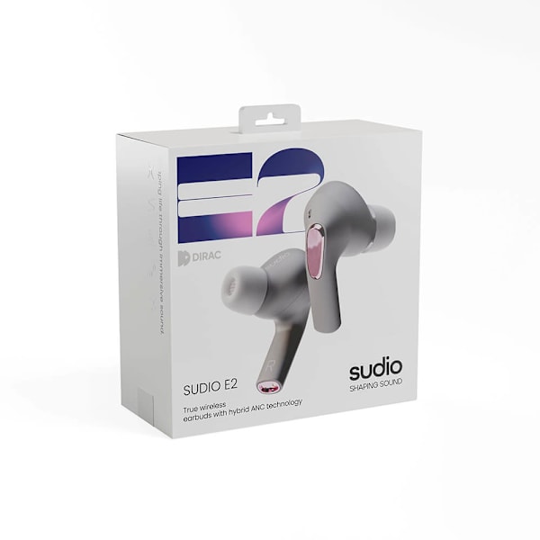 Hörlur E2 In-Ear TWS ANC Slate Grey