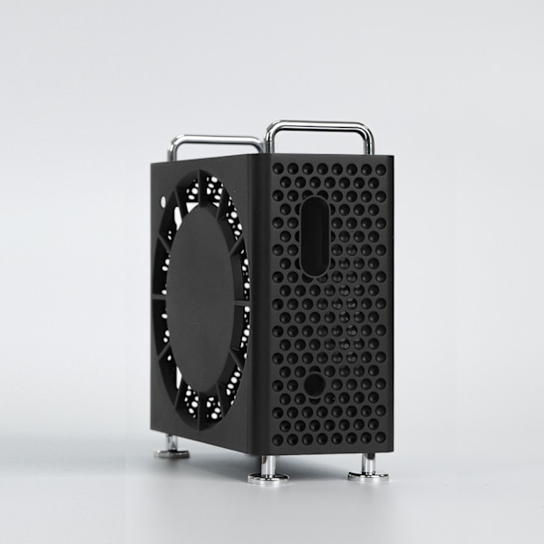 Beskyttende etui og stativ til Mac mini M4/Pro Black Black