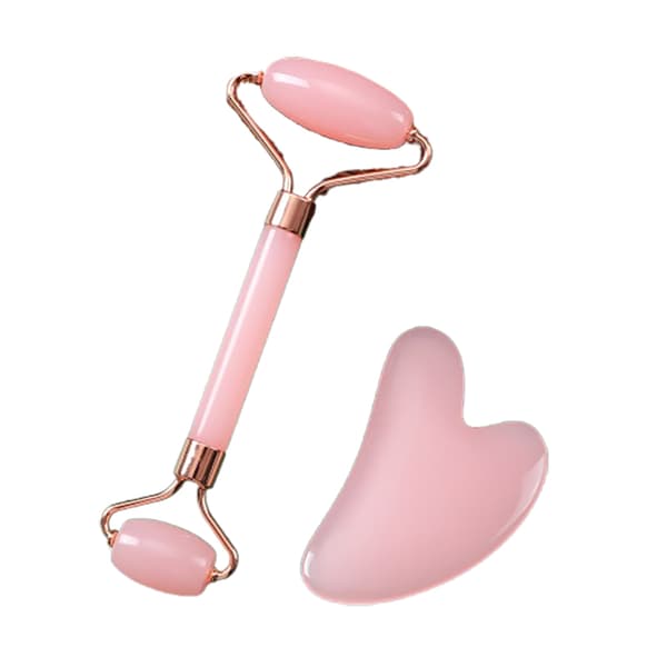 Massageapparat för ansikte och kropp - Ansiktsroller Pink Pink