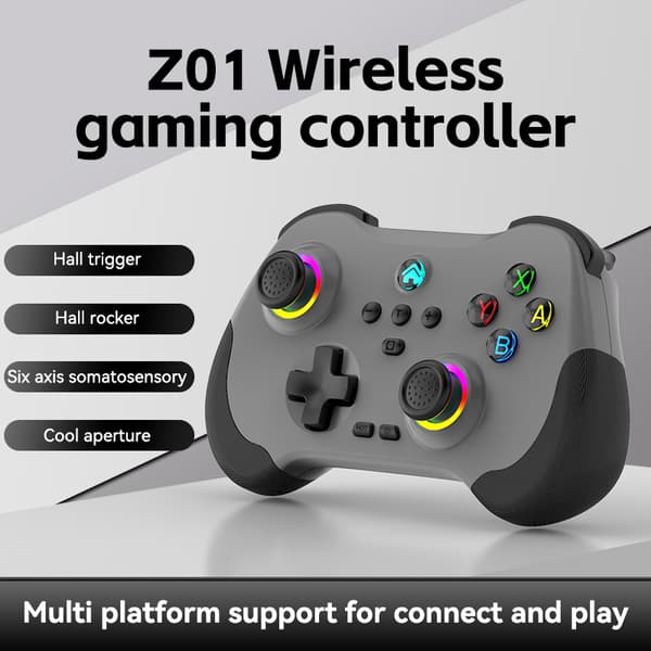 Z01 Mobil Spilcontroller til Flere Platforme Grey Grey