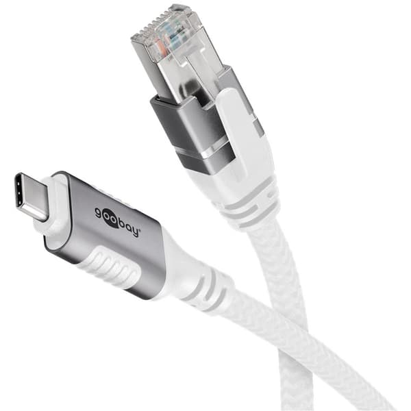 Ethernet-kaapeli USB-C™ 3.1 - RJ45, 7,5 m