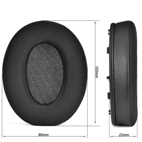 Erstatningsørepuder til Sony WH-1000XM3 - Black Ice Cooling