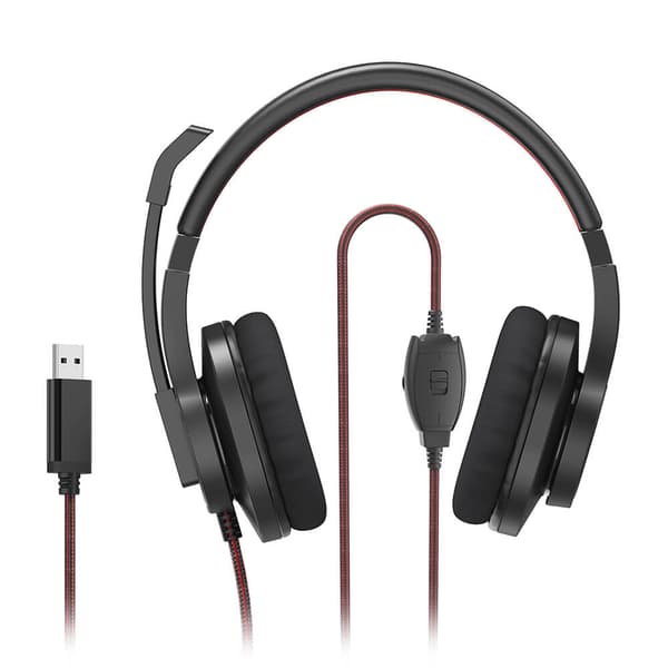 Headset PC Office Stereo Over-Ear HS-USB400 V2 Svart