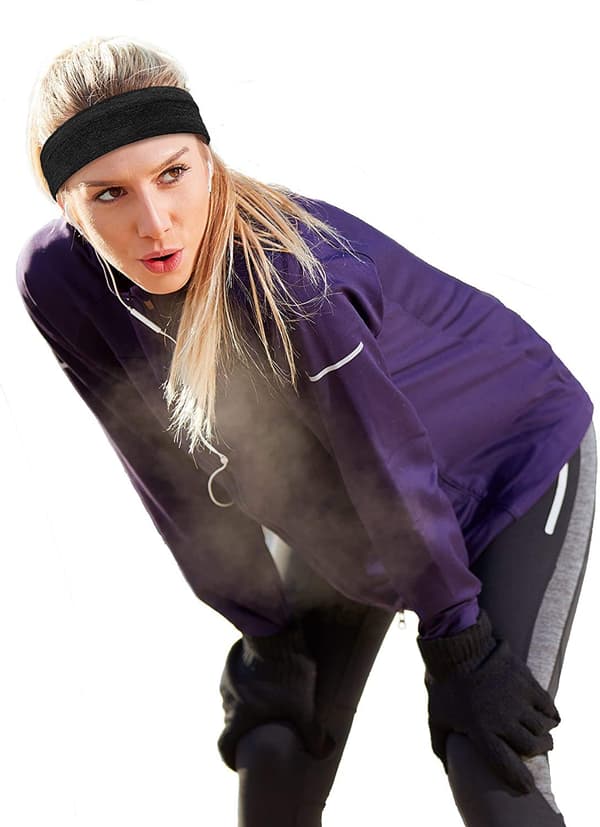 Svettband Sportpannband DarkGrey DarkGrey