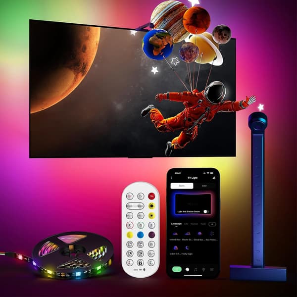 5V USB LED TV Baggrundsbelysningssæt 3,8 m til 55-tommers tv