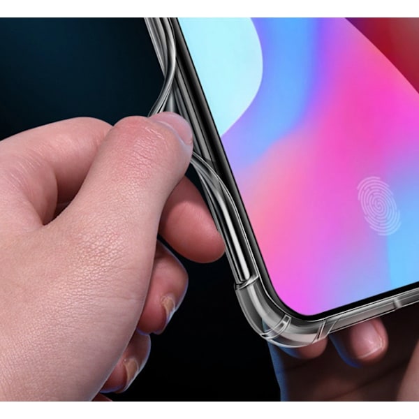 Iskunkestävä läpinäkyvä matkapuhelimen suojus Huawei P30 Pro TPU