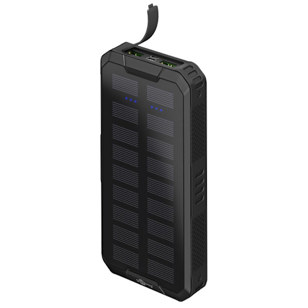 Utomhus solar powerbank 20.000 mAh med Power Delivery