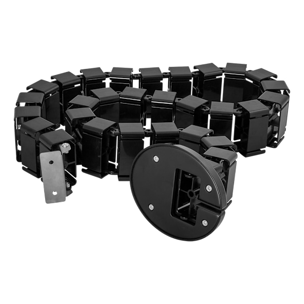 Office, Spine Cable Organizer & Hider, black