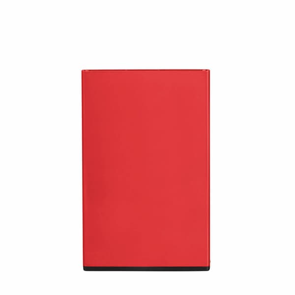 Plånbok ALUFIT RFID Card Case Slide Alu Röd