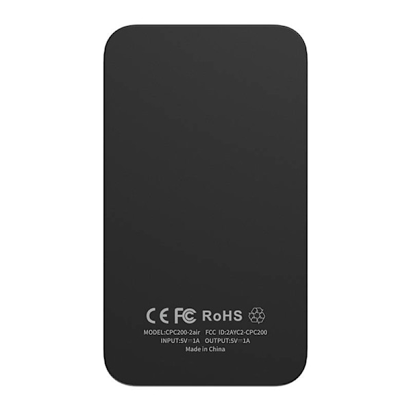 Carlinkit 2AIR trådlös adapter Apple Carplay/Android Auto (svart)