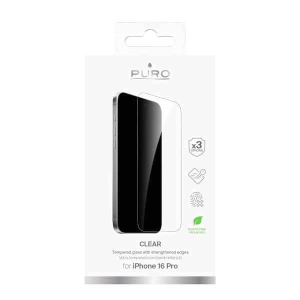 iPhone 16 Pro Standard Tempered Glass
