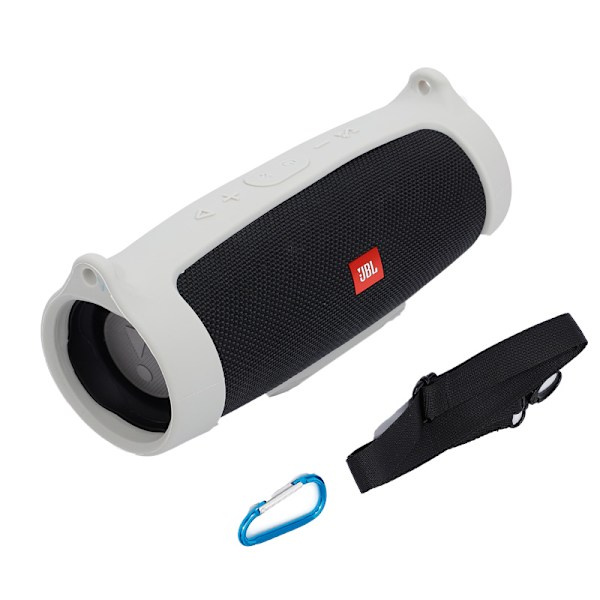 Silikoninen suojakotelo JBL Charge 4 Bluetooth -kaiuttimelle Harmaa