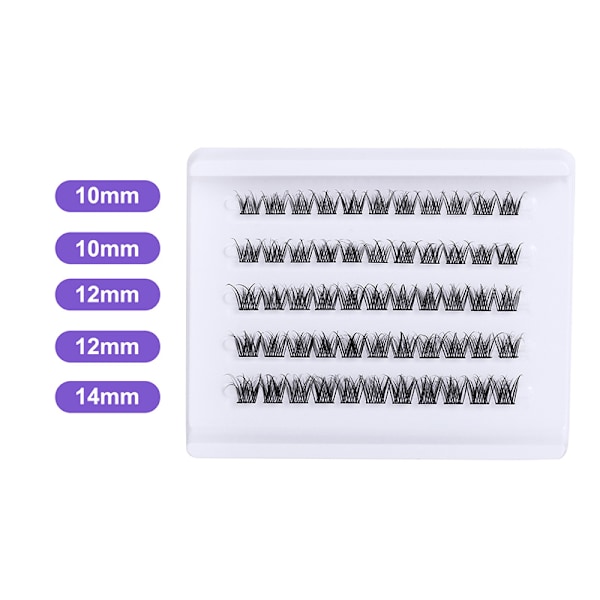 5D-segmentoidut tekoripset - MF11-03 (luonnollinen pituus)