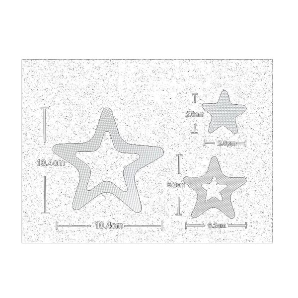 PEVA halkfri trappstegstejp, 10 cm, 20 stycken Vit