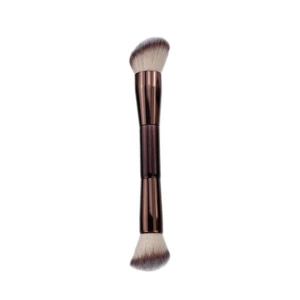 7pc Double-Ended Telescoping Makeup Brush Set — Dual-Head Foundation, Powder & Contour Brushes, Compact Travel Design