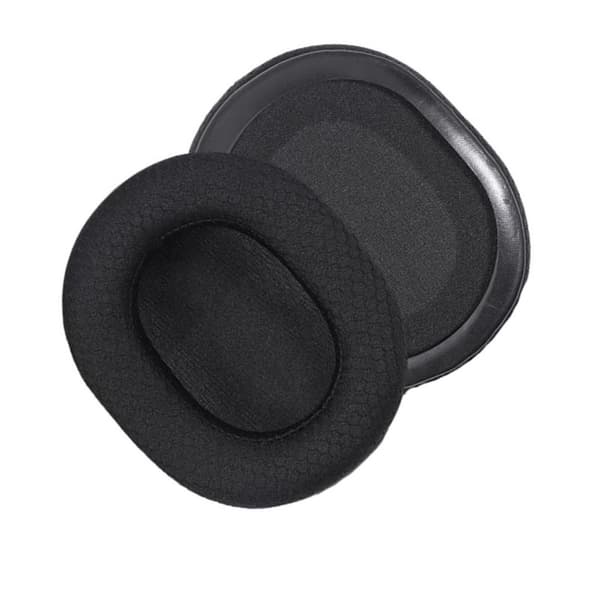 Skyddande mesh-öronkuddar 2-pack kompatibelt med ROG ASUS Pofeng 2, andningsbara svampkuddar för gaminghörlurar