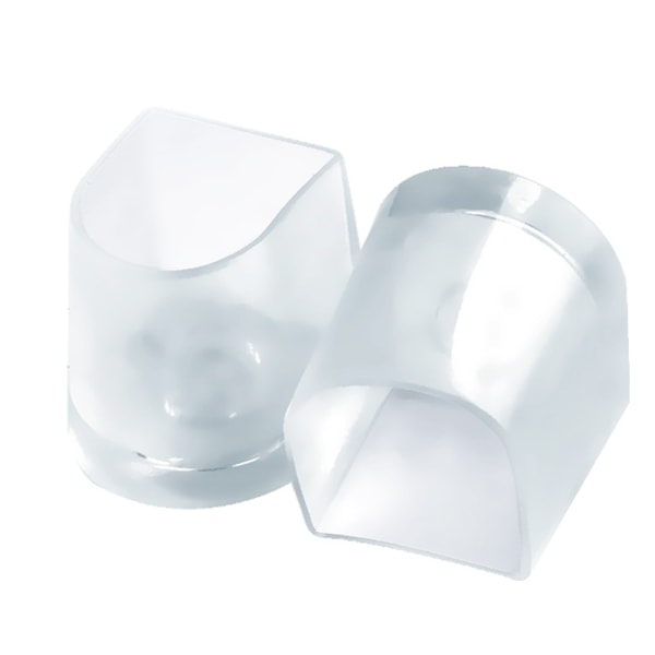 Transparenta Latin Dans Hälskydd - 10 Par XL