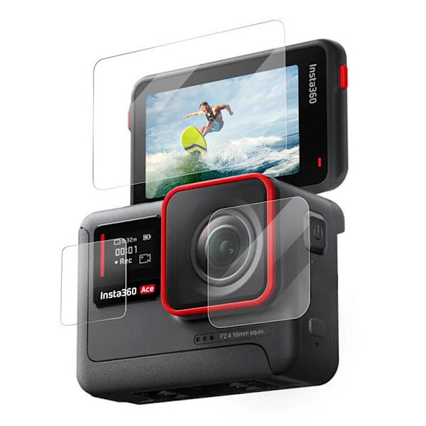 Karkaistu lasikalvo TELESIN Insta360 Ace Prolle