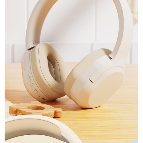 Trådløse Bluetooth-hovedtelefoner DR-86 Hvid