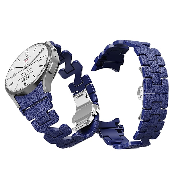 Z-Format Klockarmband för Samsung Galaxy Watch 4/5 & 6 & 5Pro Samsung Galaxy Watch 4/5 Blå