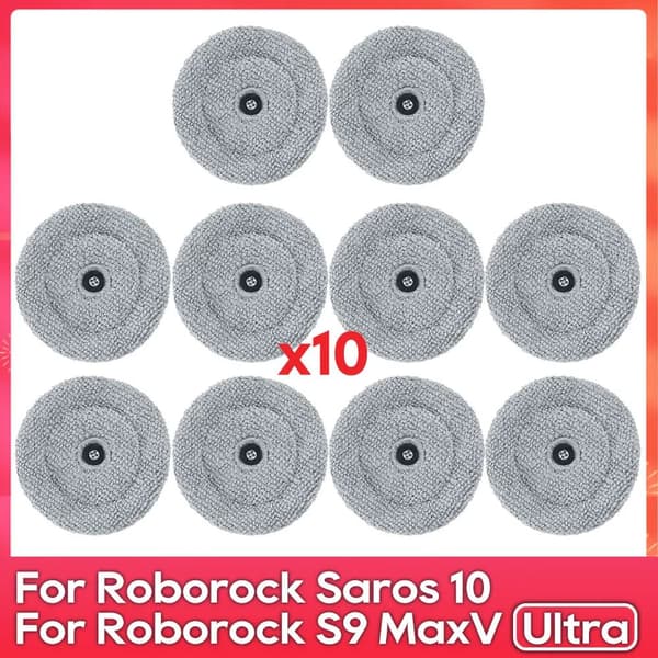 Roborock Saros 10/S9 MaxV Ultra -vaihtosarja - Harmaa