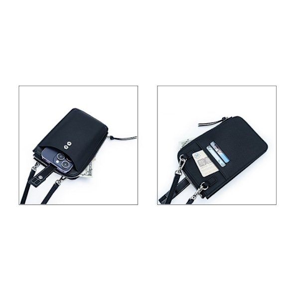 Pystysuuntainen Crossbody matkalaukku