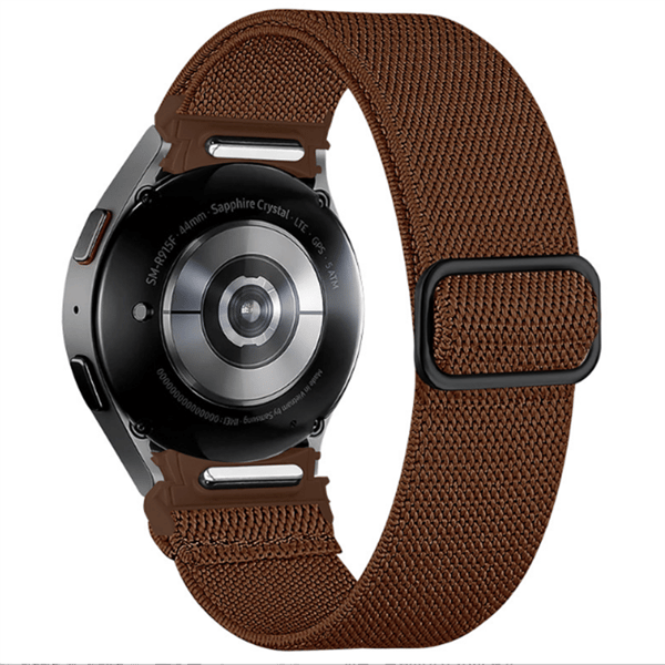 Samsung urrem, nylon urrem til Samsung Watch 4/5/6 Brown Brown