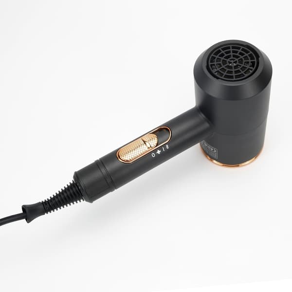 Hårtork med diffuser och koncentrator 5 hastigheter Black Black