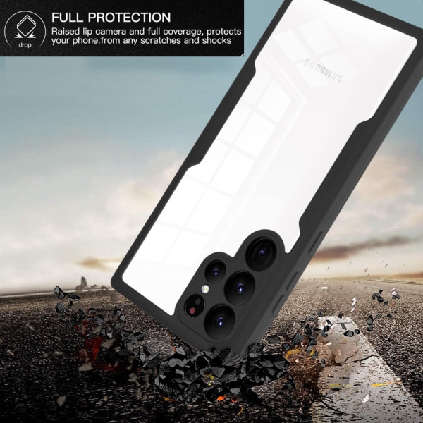 360° TPU-cover til Samsung Samsung Galaxy S21 Ultra Sort