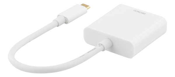 USB-C to HDMI adapter, 4096x2160 30Hz, white